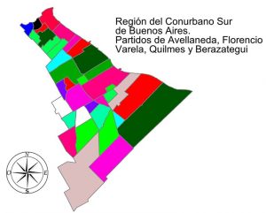 Área del Observatorio (Municipios de Florencio Varela, Quilmes, Avellaneda y Berazategui)